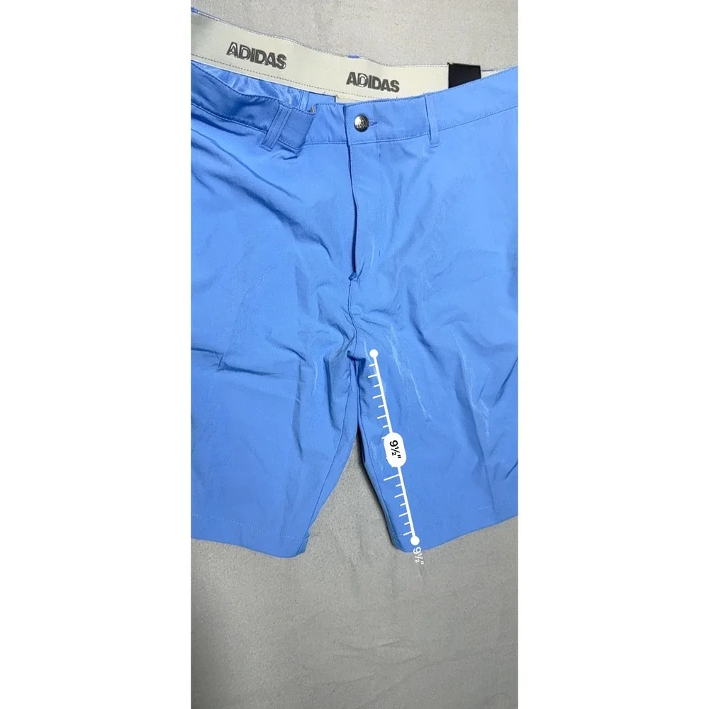 Adidas Ultimate365 Mens Woven Golf Shorts Real Blue ADVS19R722 Size 38